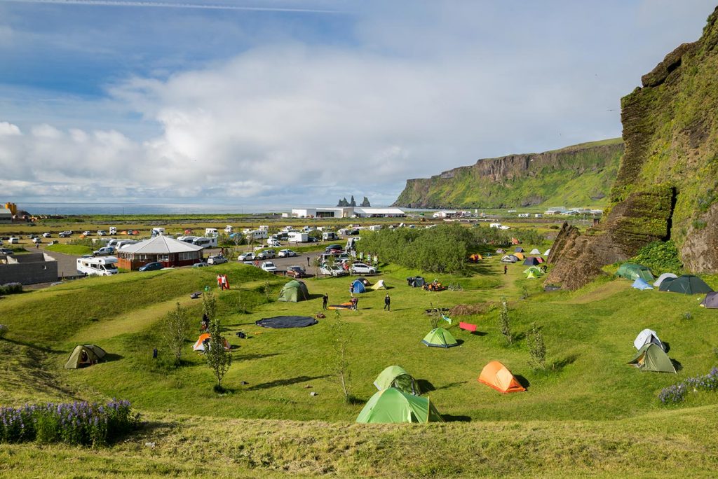 Vík í Mýrdal Campsite - Iceland The Beautiful