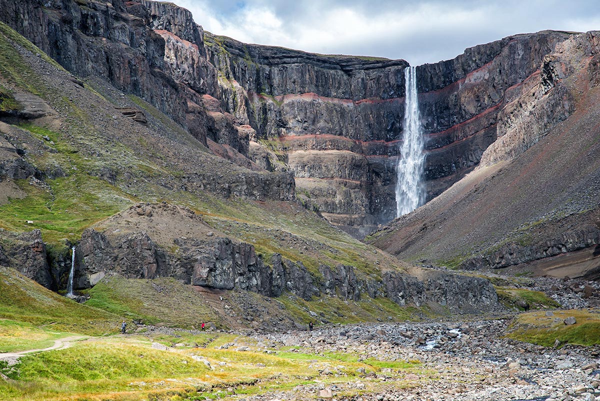 Hengifoss Iceland The Beautiful