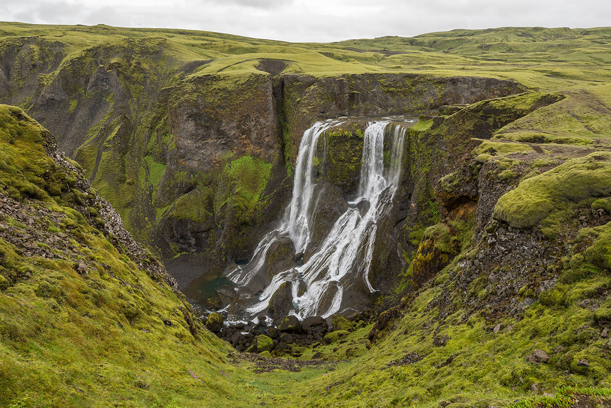 Fagrifoss waterfall - Iceland The Beautiful