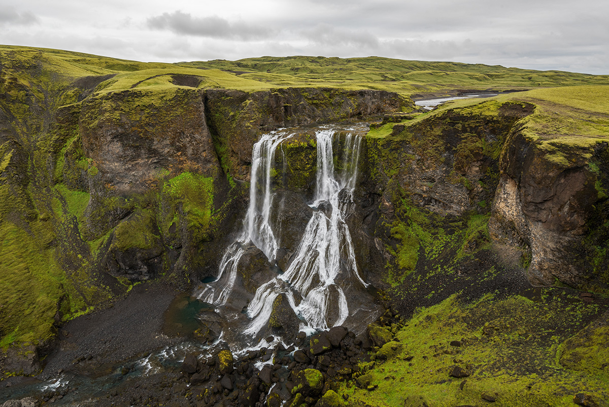 Fagrifoss waterfall - Iceland The Beautiful