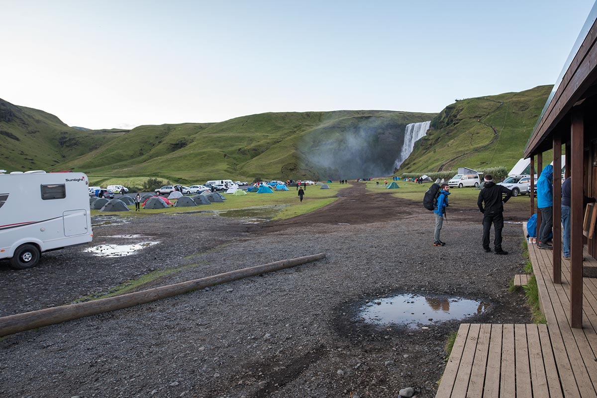 Sk gar Camping Ground Iceland The Beautiful