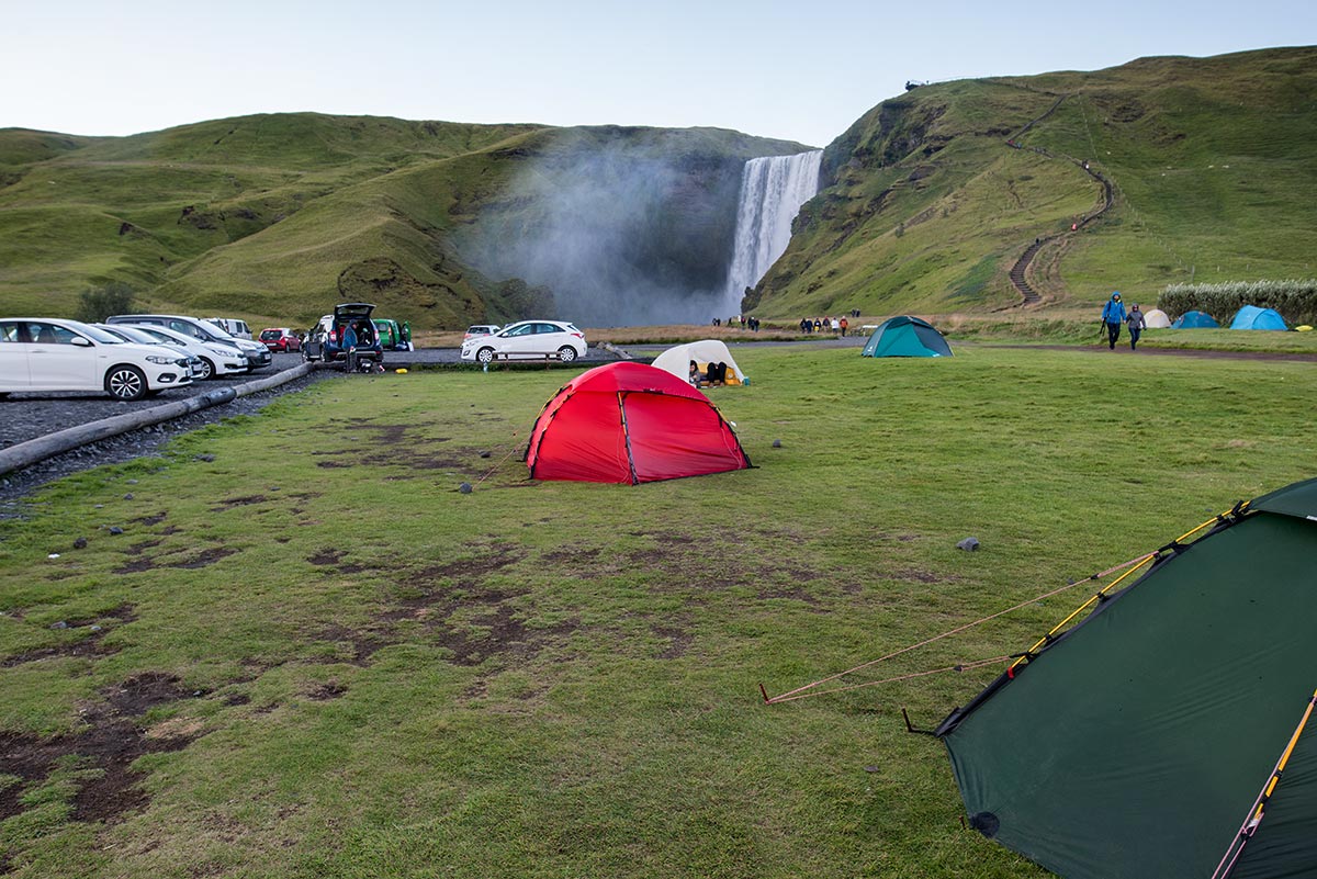 Sk gar Camping Ground Iceland The Beautiful