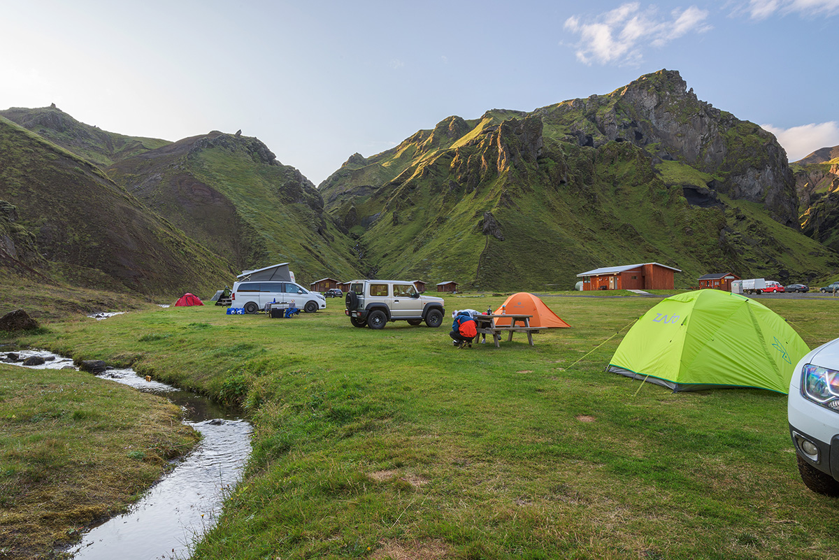 Sk gar Campsite Iceland The Beautiful